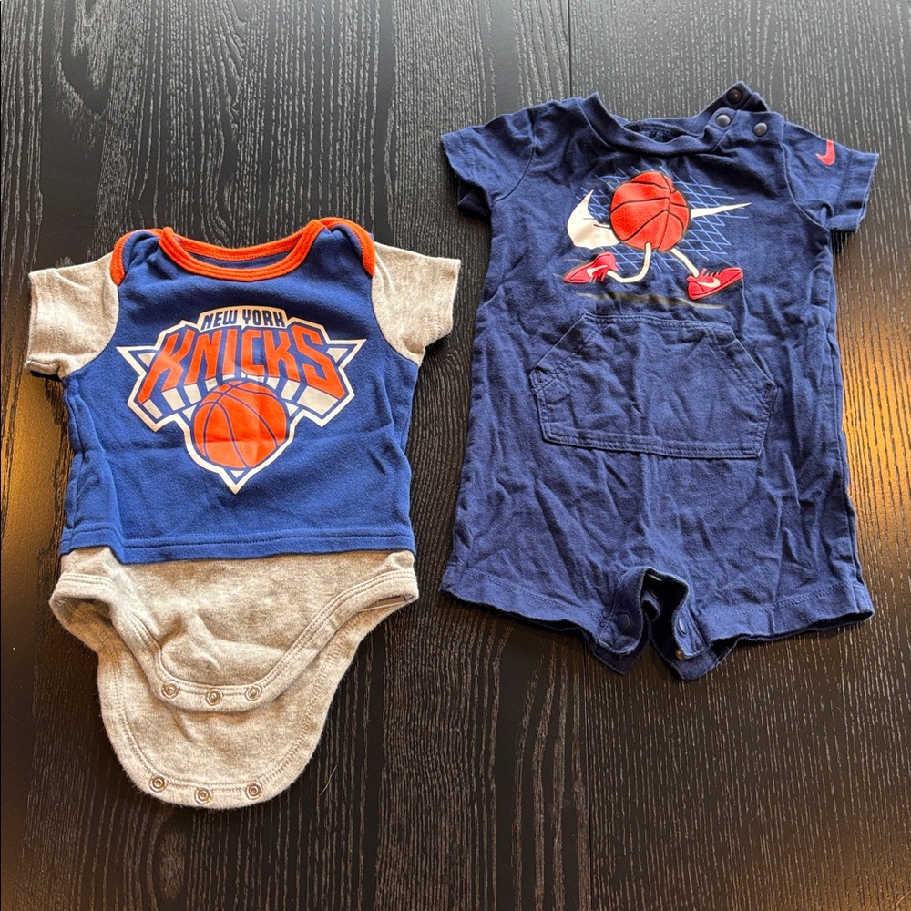 Nike and NBA Onesies